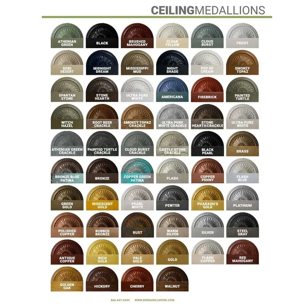 Ekena Millwork CM22RB Robin Ceiling Medallion