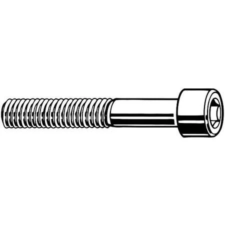 Fabory B07001.025.0225 Shcs - steel, 1/4x22-20X2-1/4