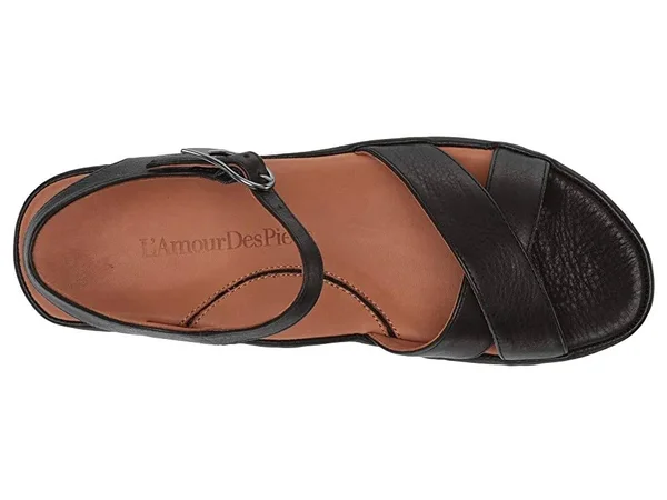L&Amour des Pieds Casimiro Black Leather 8