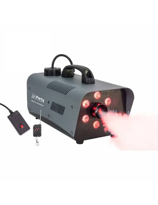 Party - 1200W Fog Machine with 6X RGB LEDs - 350 x 250 x 270mm