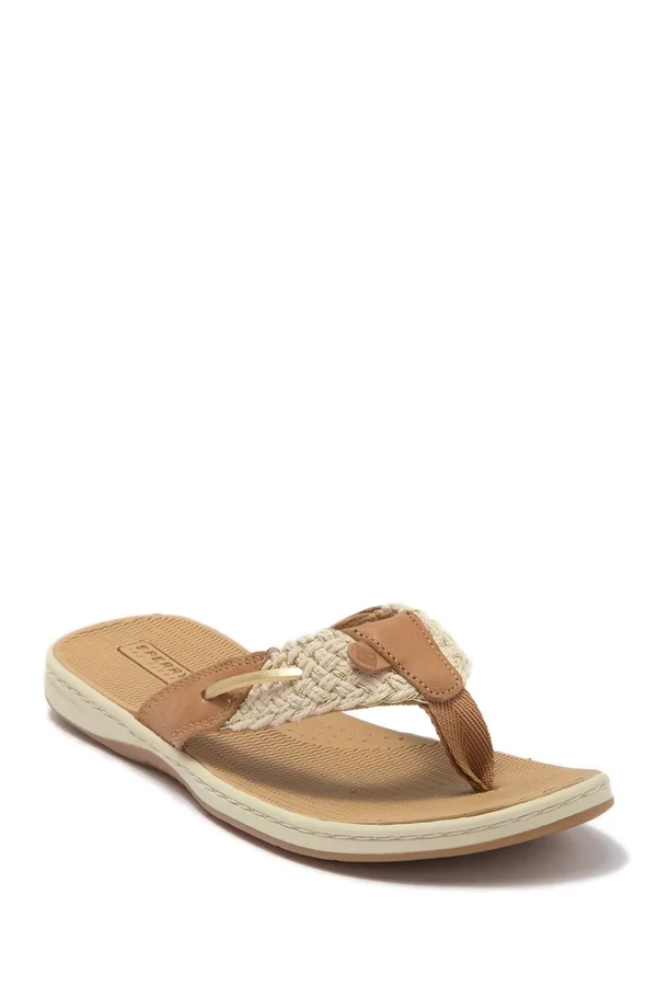 Sperry Women's Parrotfish Sandals - Sahara Gold - Size 6.5