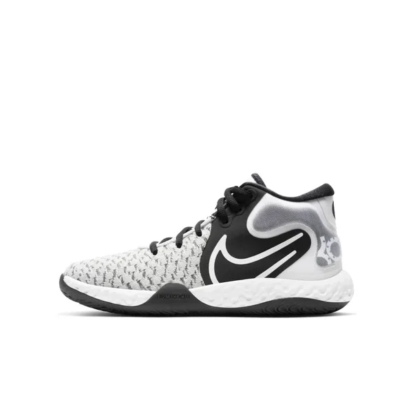 Nike Boys& Big Kids& KD Trey 5 VIII Basketball Shoes in White Size 5.5