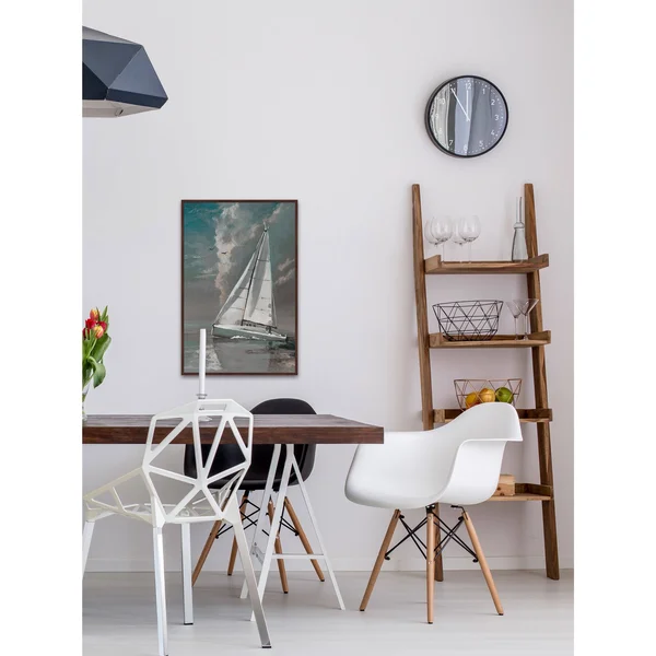 Marmont Hill MH-JULCRT-1430-DWFF-45 45 inch x 30 inch Ready for Anything Frame Gray