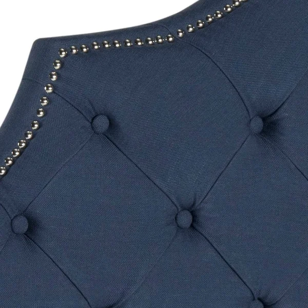 Safavieh Arebelle Upholstered Headboard - Blue, Queen