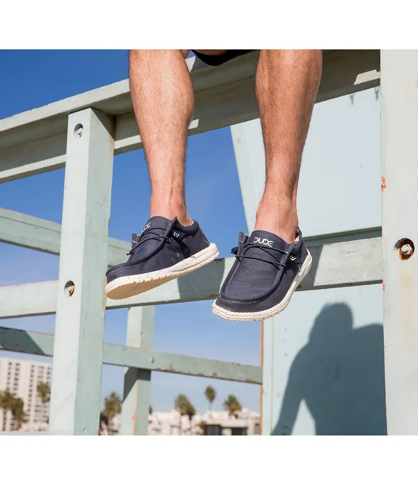 Hey Dude Men's Wally Stretch - Iron