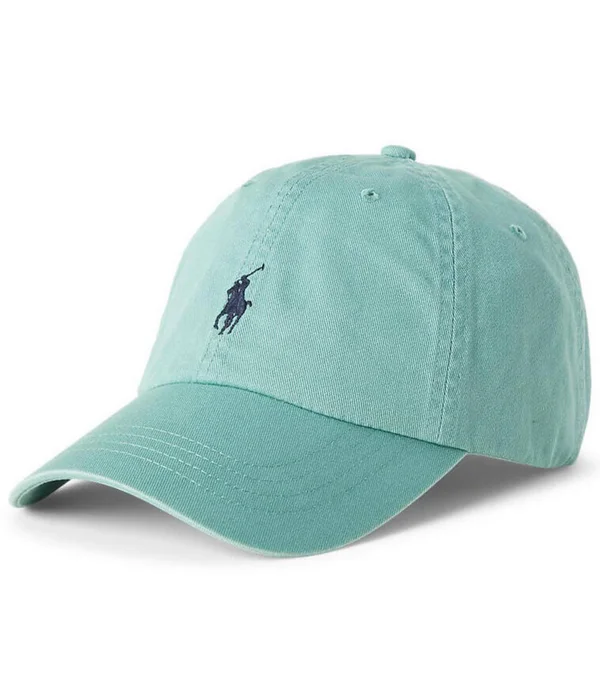 Polo Ralph Lauren Cotton Chino Baseball Cap - Seafoam