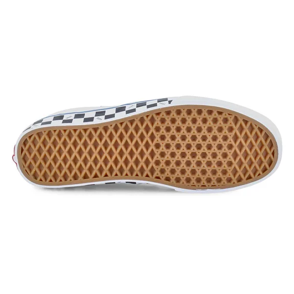 Vans Asher Check Men's Skate Shoes - Size: 11, White
