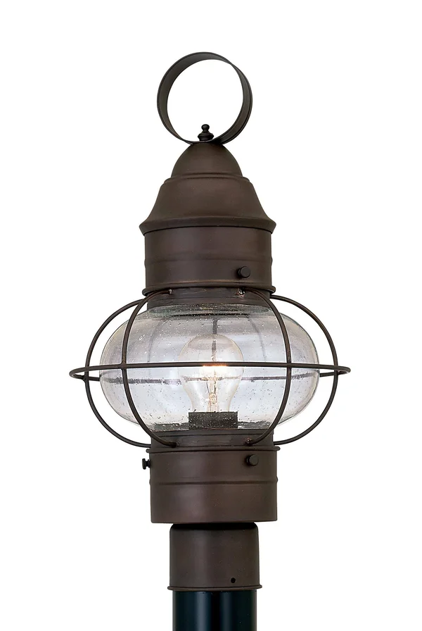 Designers Fountain Nantucket Rustique Outdoor Post Lantern