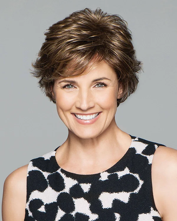 Gabor Perk Average Synthetic Wig - G38+