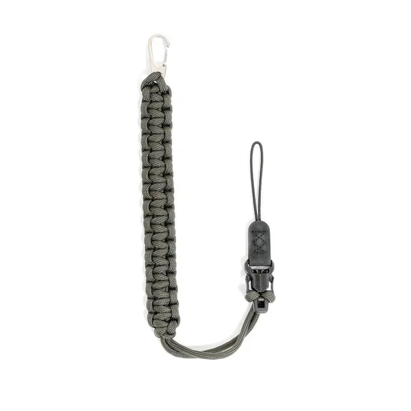 DSPTCH Camera Wrist Strap One Size - Green, Olive/Stainless Steel