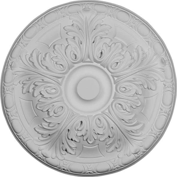 15 3/4 inchod x 5/8 inchp Granada Ceiling Medallion (Fits Canopies Up to 4 1/4 inch), Hand-Painted Painted Turtle