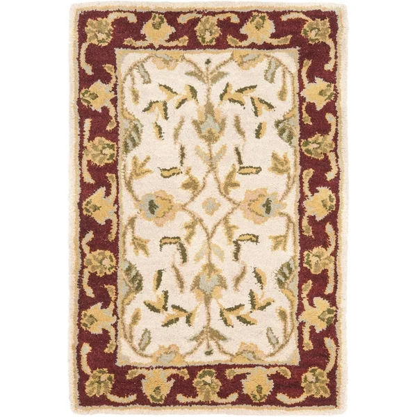 Safavieh Heritage HG261B 4& x 6& Black, Red Rug