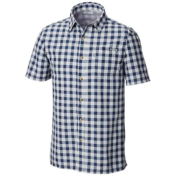 Columbia Mens PFG Super Slack Tide Plaid Shirt