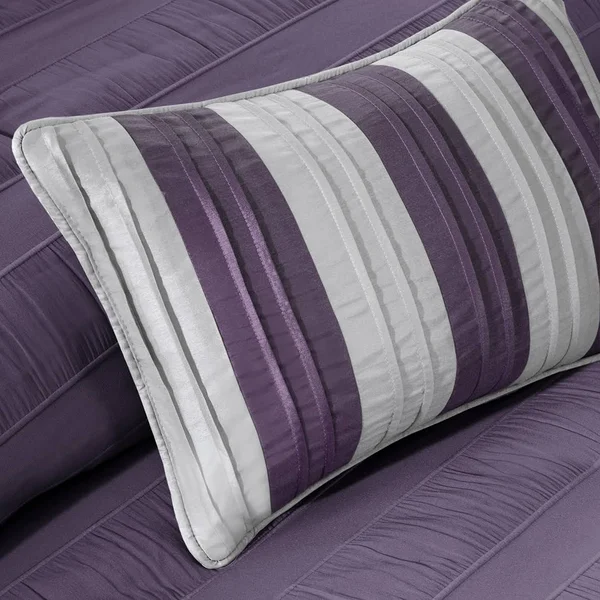 Madison Park Hampton 7-Piece Comforter Set - Pulm, King