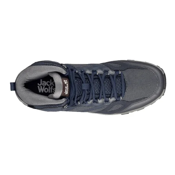 Jack Wolfskin Downhill Texapore Mid Walking Boots - Blue - EU 42.5, UK 8.5