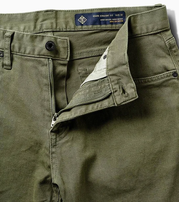 Hwy 128 Straight Fit Broken Twill Jeans Navy - 30