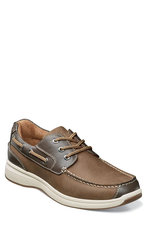 Florsheim Great Lakes Moc Toe Oxford 13 Men's Stone