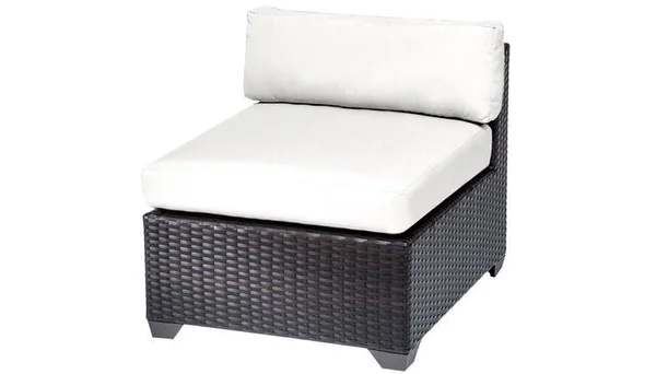 TK Classics TKC010b-AS Belle Armless Sofa, Cilantro