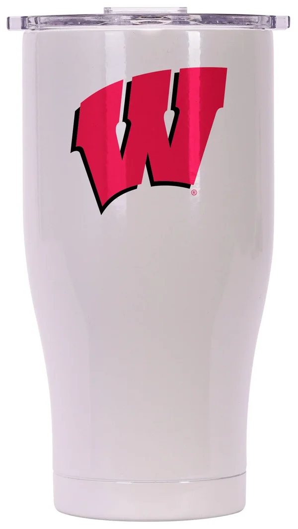 Orca White Wisconsin Badgers 27oz. Chaser Tumbler