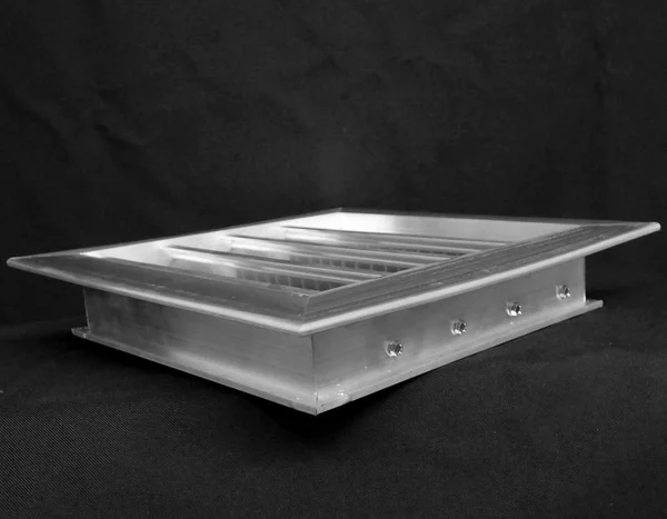 26 inchw x 34 inchh Aluminum Exterior Vent for Walls & Crawlspace - Rain & Waterproof Air Vent with Screen Mesh - HVAC G