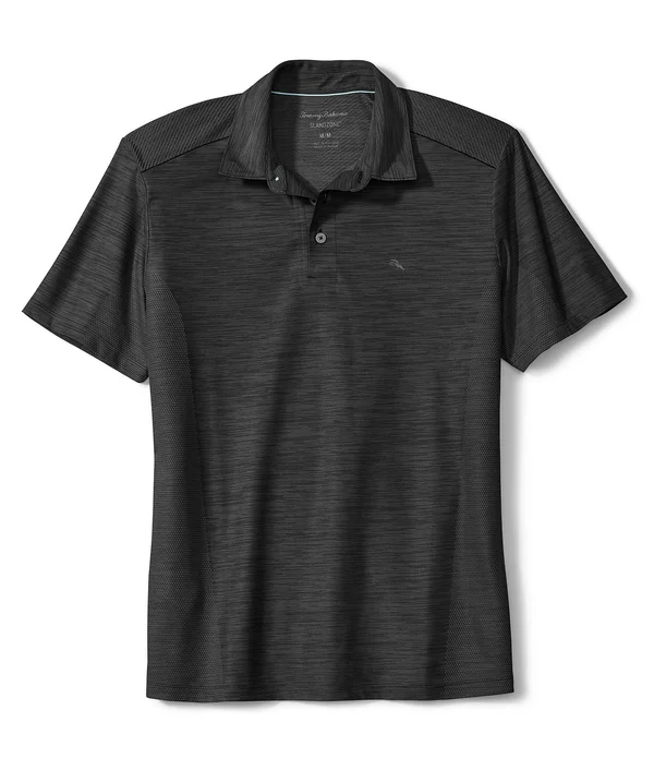 Tommy Bahama Men's IslandZone Palm Coast Polo - Black