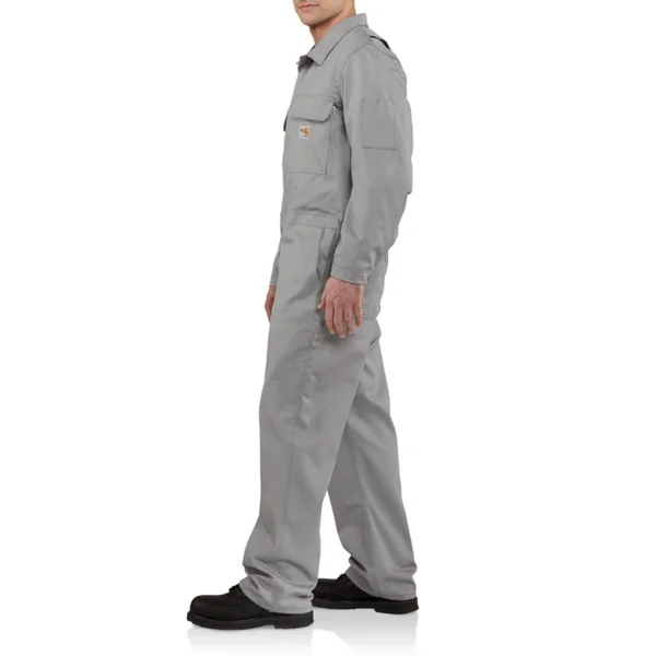 Carhartt Men's Dark Navy Flame-Resistant Traditional Twill Coverall
