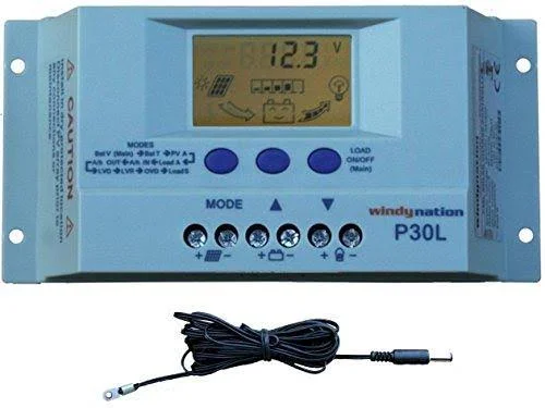 WindyNation 200 Watt (2pcs 100 watt) Solar Panel Kit with 1500W VertaMax Power Inverter for RV, Boat