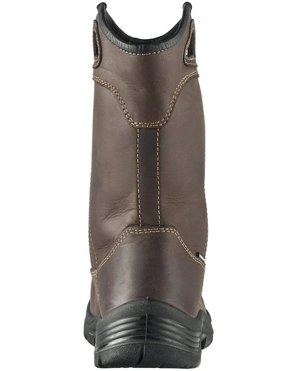 Men's Avenger A7856 Framer Wellington Composite Toe WP Work Boot, Size: 11.5, Brown
