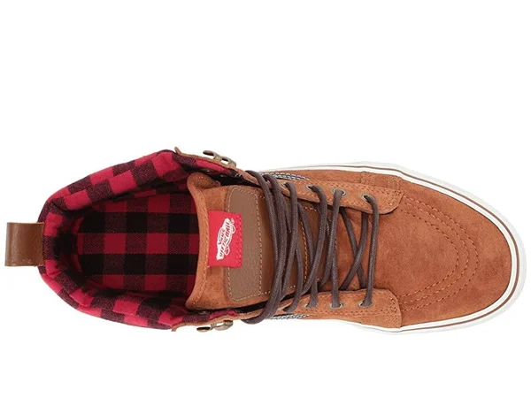 Vans Sk8-Hi MTE Leather &Glazed Ginger& Mens Sneakers - Size 6.5