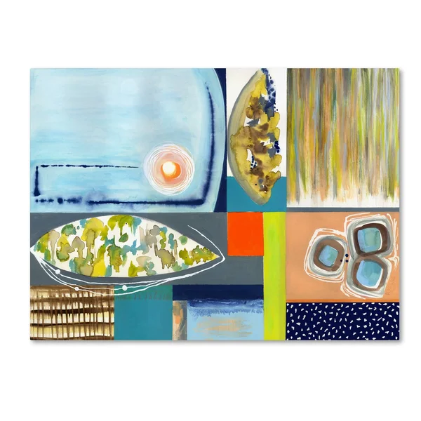 Trademark Fine Art Wyanne 'Moreland Mural' Canvas Art, 35x47