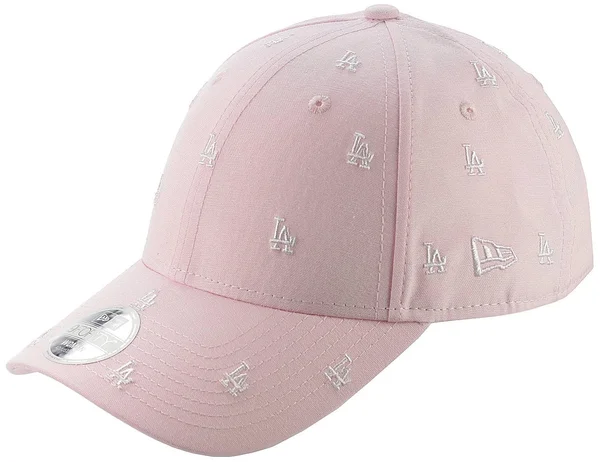 Cap New Era 9FO Monogram MLB Los Angeles Dodgers - Pink/White One Size