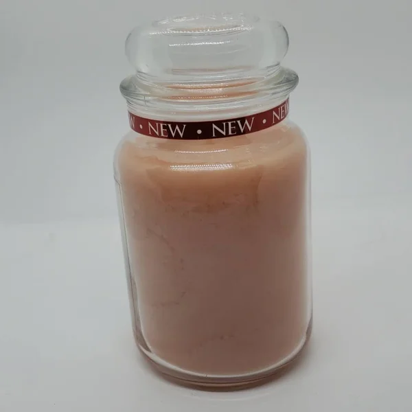 Yankee Candle Peaches & Cream Large Jar Candle, Fruit Scent