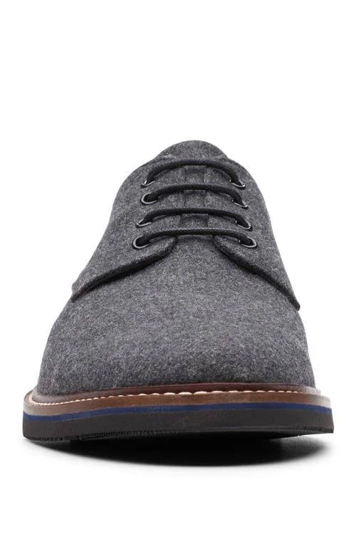Men's Bostonian Dezmin Plain Toe Derby - Size: 8, Black