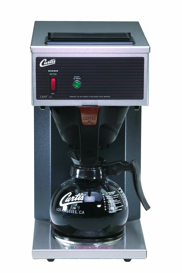 Wilbur Curtis Commercial Pourover Coffee Brewer 64 oz Coffee Brewer - 1 Station, 1 Lower Warmer - Coffee Maker with Fast-brewing