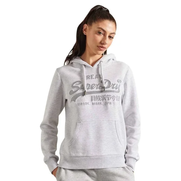 Superdry Vintage Logo Tonal Embossed Glitter S