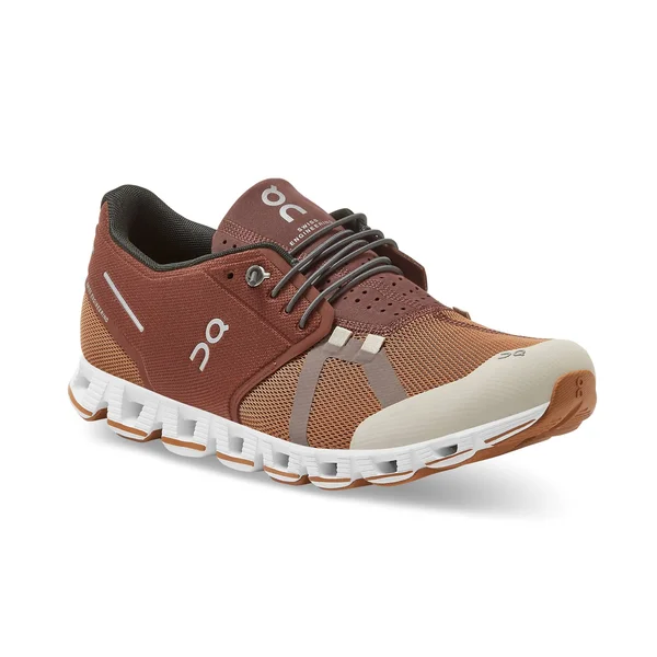 on Running Men's Cloud Brick/Pecan