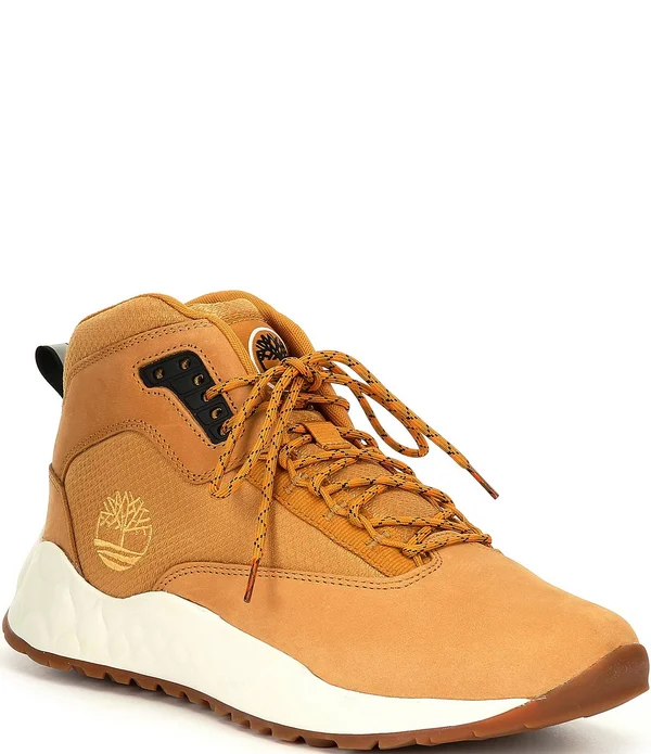 Timberland Men's Solar Wave Chukka Boot Wheat Nubuck 8