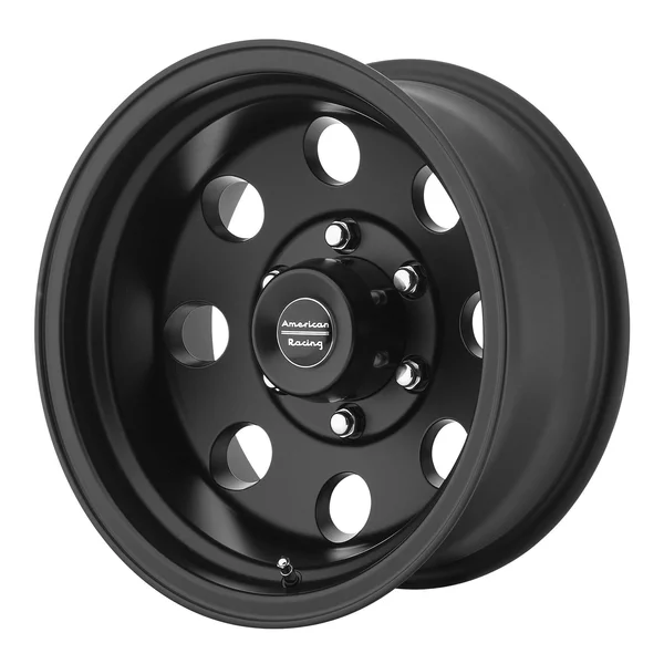 American Racing Baja 17x8 8x165.10 Satin Black (0 mm)
