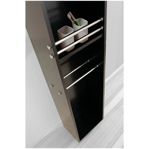 Virtu USA Marcel 14 in. Linen Cabinet in Espresso