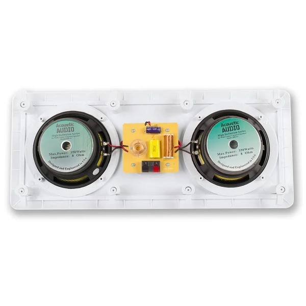 Acoustic Audio HD-6c In-Wall 6.5x22 Center Channel Speakers in Ceiling 7