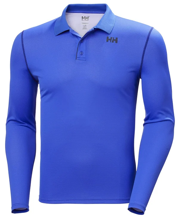 Helly Hansen Men's HH Lifa Active Solen Polo Shirt Blue L