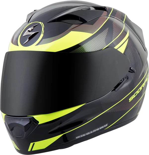 Scorpion EXO-T1200 Full-Face Mainstay Helmet Black/Neon Xs T12-4622