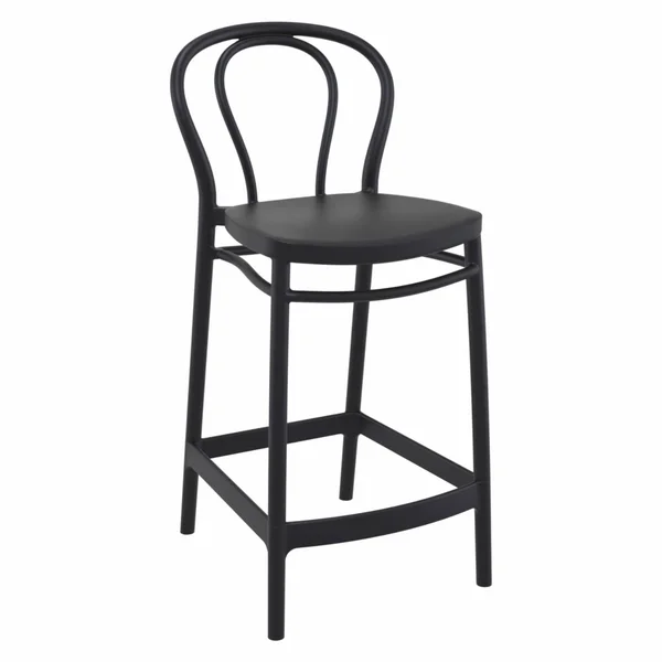 Siesta Victor Counter Stool Black, Set of 2