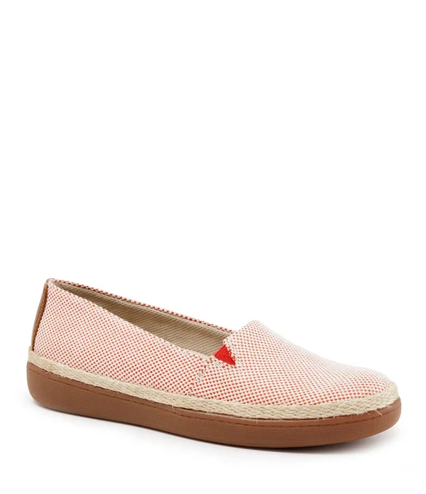 Women's Trotters Accent Slip-On, Size 11 W - Red