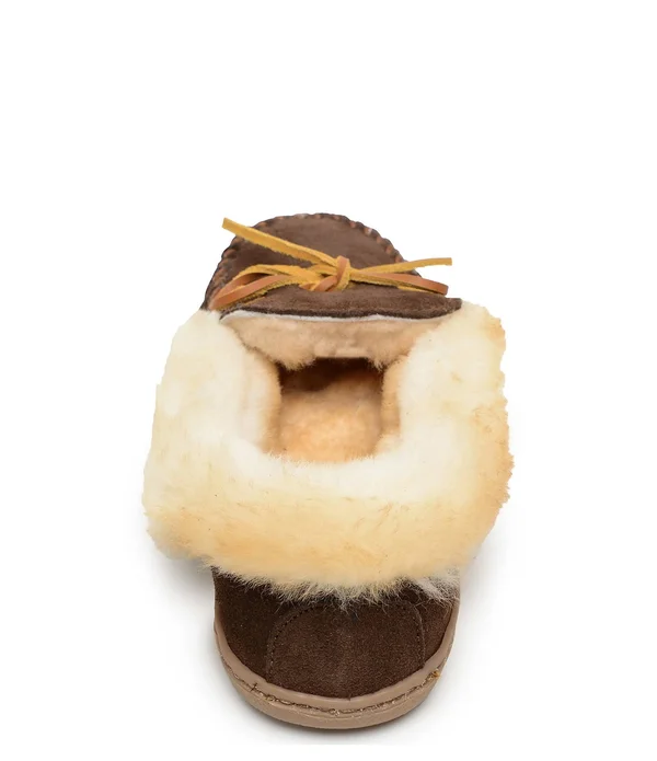 Minnetonka Alpine Sheepskin Moc 11 Women's Pink