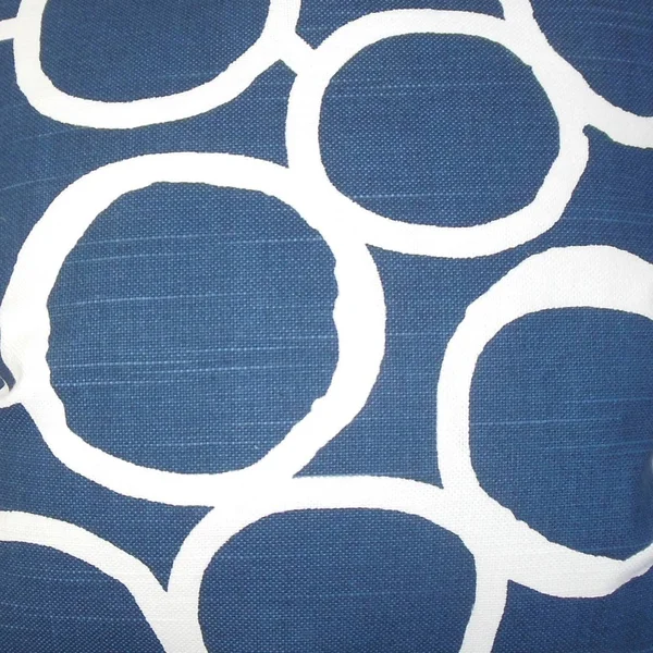 The Pillow Collection Titian Geometric Cotton Throw Pillow - Blue