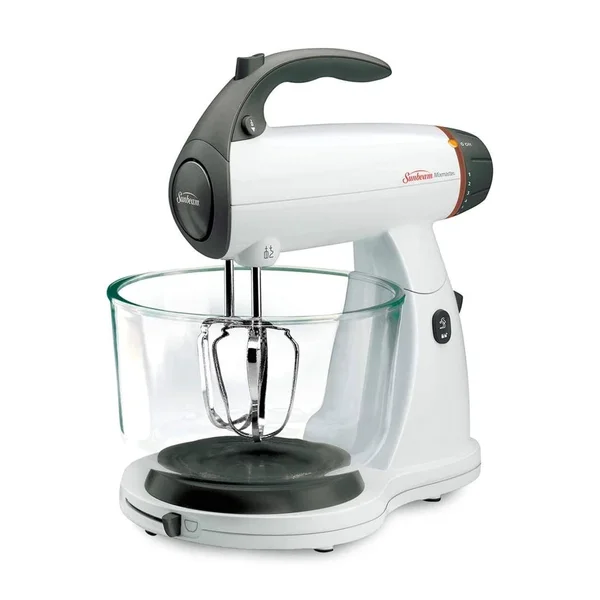 Sunbeam 002371-000-npo Mixmaster 350 Watt - White Soft-Start Technology Stand Mixer