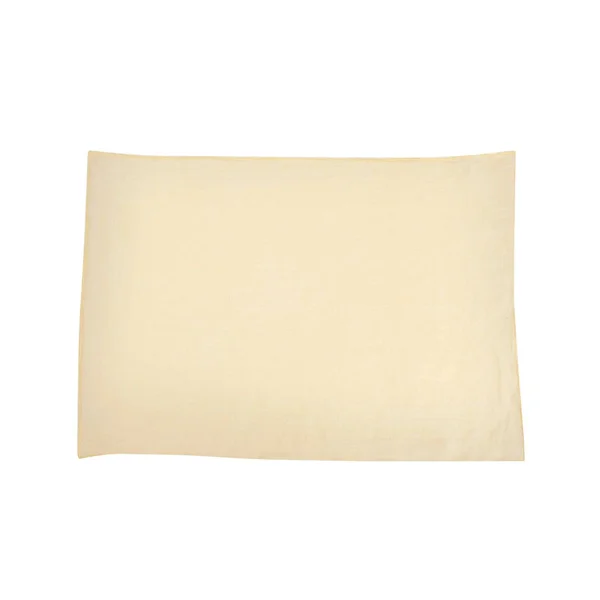 Saro Fringed Stone Washed Placemat (Set of 4) - Yellow