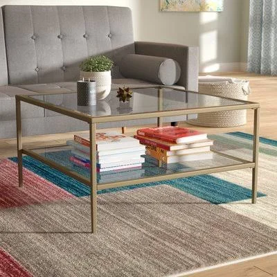 Ivy Bronx Sydnor Coffee Table - Gold