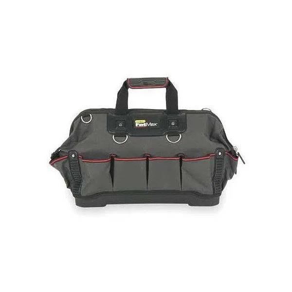 Stanley Fat Max Open Mouth Tool Bag, Black